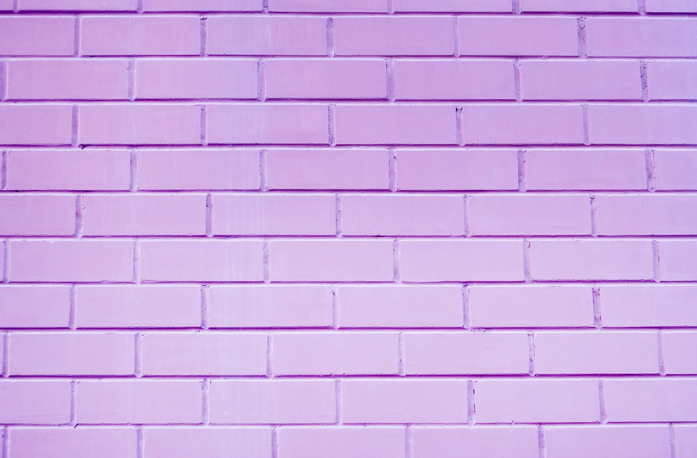 purple brick wall